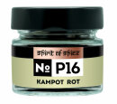 Kampot Pfeffer rot (echter roter Pfeffer) - Gew&uuml;rzglas
