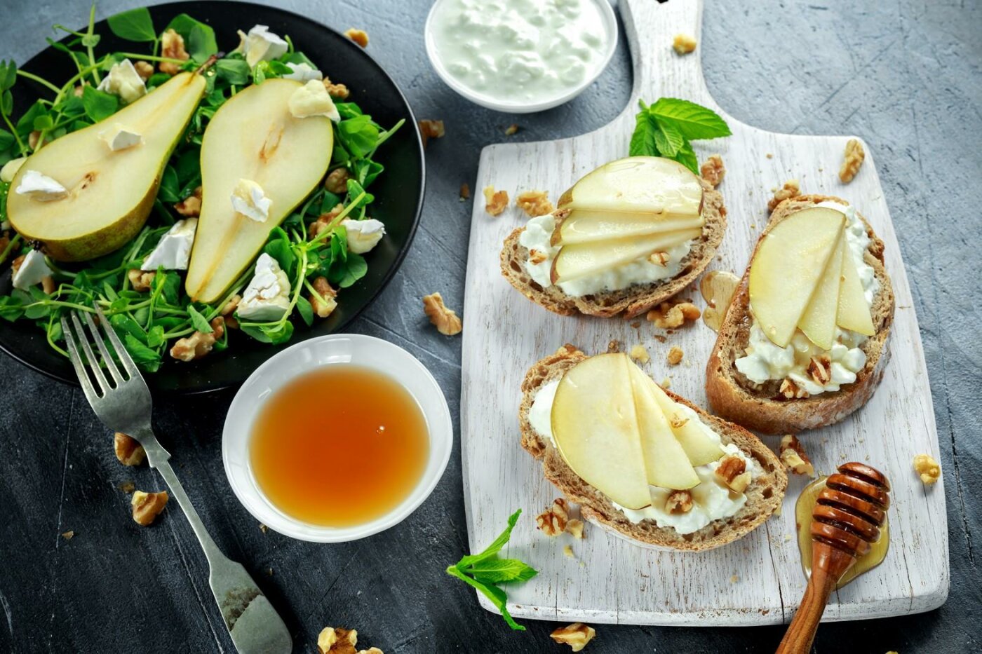 Rezept - Feiner Salat mit Ziegenkäse &amp; Honig - Gewürz | Kräuter | Gew