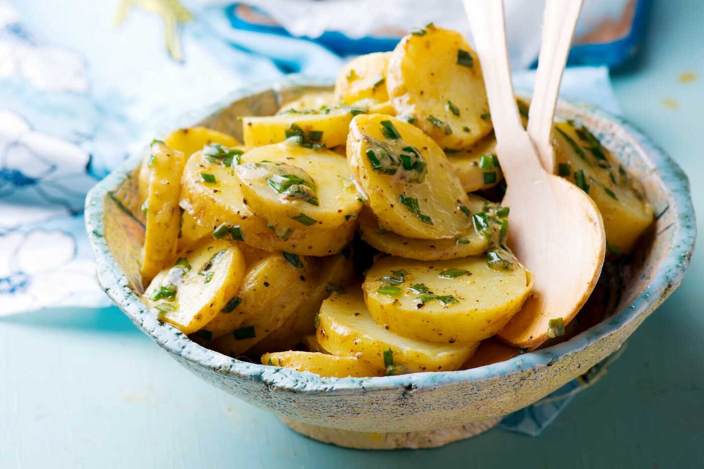 Rezept - Sommerlicher gegrillter Kartoffelsalat - Gewürz | Kräuter