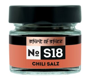 Chili Salz - Gewürzglas